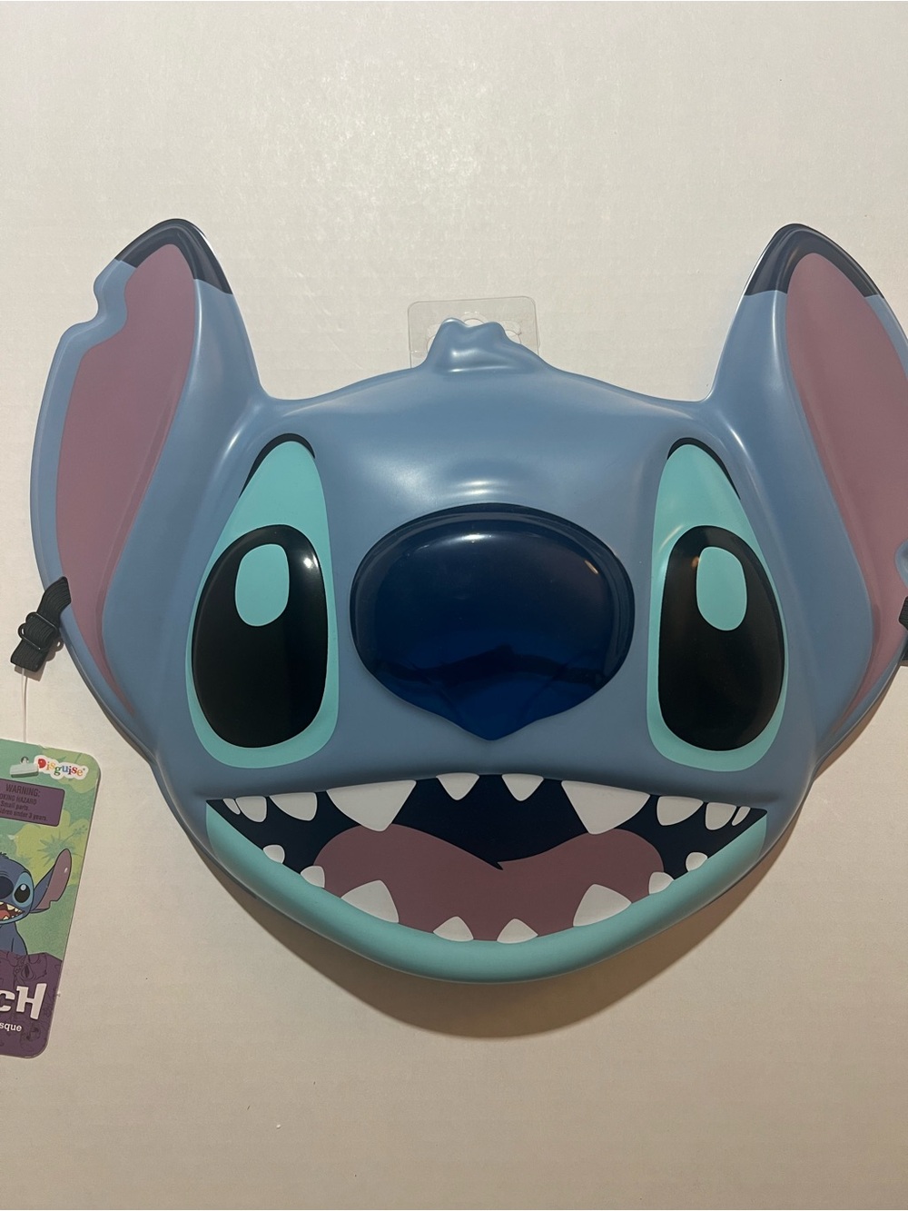 Disney Stitch Molded Face Halloween costume mask NWT lilo & stitch